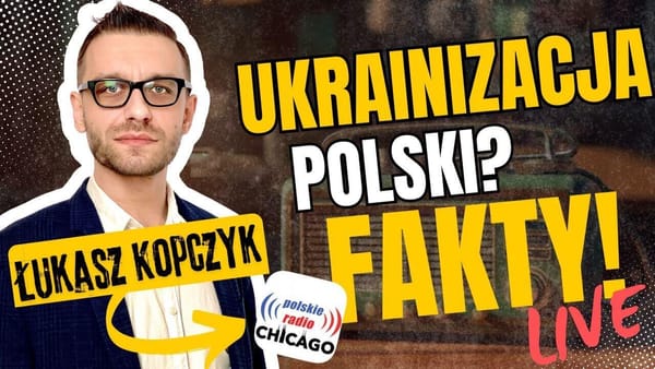 📻 Łukasz Kopczyk o ukrainizacji w Polskim Radiu Chicago